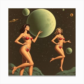 Venus And Venus Canvas Print