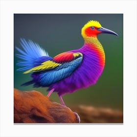 Colorful Bird 19 Canvas Print