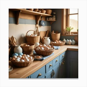 Country Kitchen 2 Canvas Print