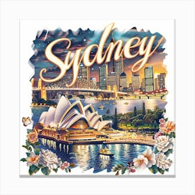 Sydney 2 Canvas Print