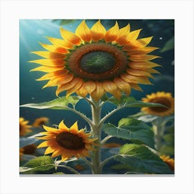 Sunflowers 1 Canvas Print