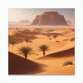 Sahara Desert 161 Canvas Print