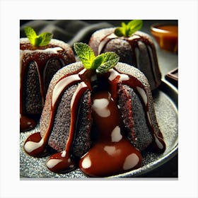 Sovereign Flame Molten Lava Cakes Canvas Print