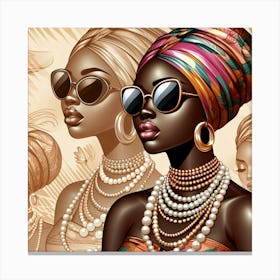 African Women Canvas Print