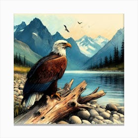 Wild Bird Artwork 68 Canvas Print