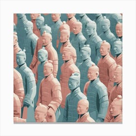 Terracotta Warriors Canvas Print