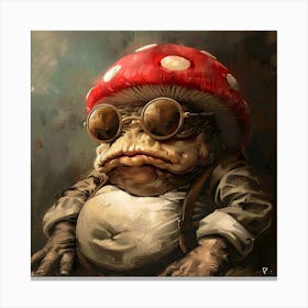 a Toad Canvas Print