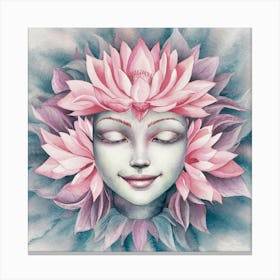 Lotus Flower Canvas Print