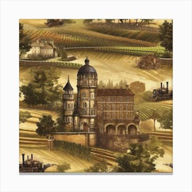 Savoy Castle Canvas Print