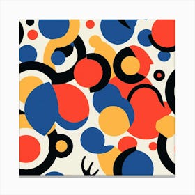 Abstract Circles 4 Canvas Print