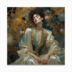 dreaming of klimt Canvas Print