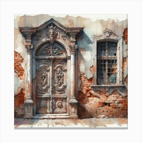 The Enterance Canvas Print