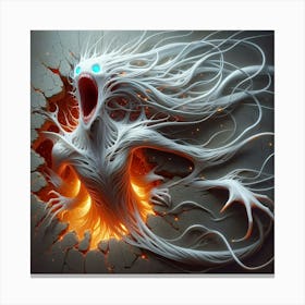 Demon 3 Canvas Print