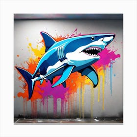 Shark Wall Art Canvas Print
