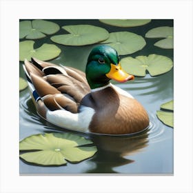 Mallard Duck 4 Canvas Print