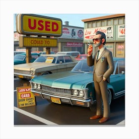 Used Cars 10 Canvas Print