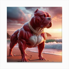 Bulldog Canvas Print