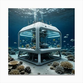 Artificial Reef Canvas Print