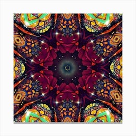 Psychedelic Mandala 59 Canvas Print