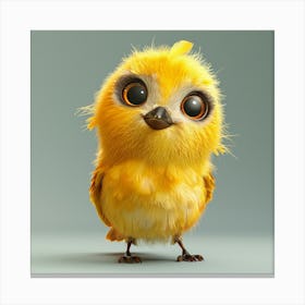 Cute Little Bird 12 Canvas Print