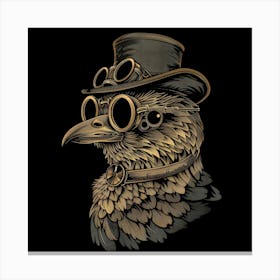 Steampunk Eagle 2 Canvas Print