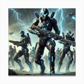 Storm Legionnaires Canvas Print