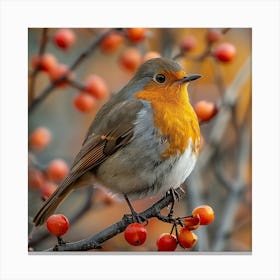 Robin 13 Canvas Print