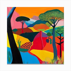Abstract Travel Collection Tanzania 1 Canvas Print