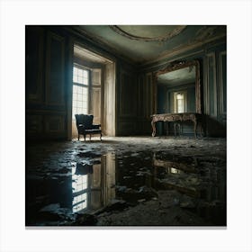 Abandoned Room Canvas Print