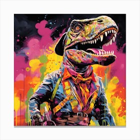 T-Rex 4 Canvas Print