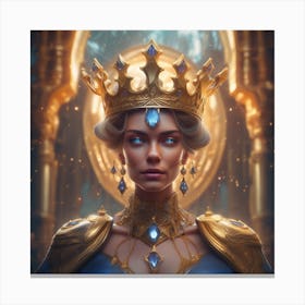 Elven Queen Canvas Print