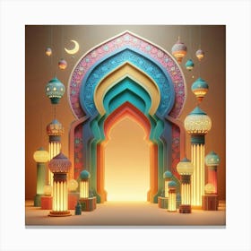 Ramadan 10 Canvas Print