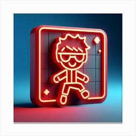 Neon Sign 5 Canvas Print