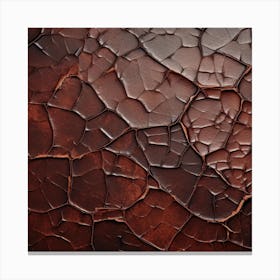 Cracked Wall Texture Canvas Print
