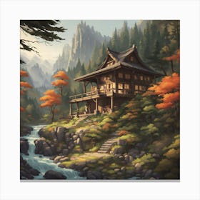 Chinese Art 89 Canvas Print