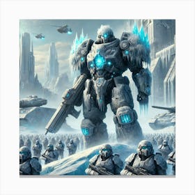 Glacier General Canvas Print