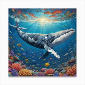 Humpback Whale 5 Canvas Print