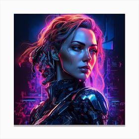 Cyberpunk 4 Canvas Print