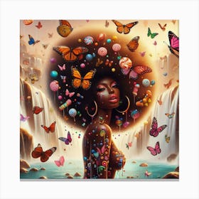 AfroQueen Canvas Print