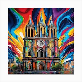 St Patrick'S Cathedral 4 Canvas Print