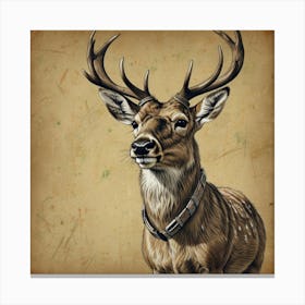 Deer! 10 Canvas Print