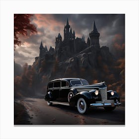 Hearse castle Canvas Print