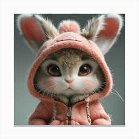 Cute Bunny 6 Canvas Print