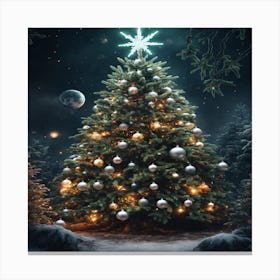 Christmas Tree 1 Canvas Print