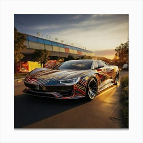 Firefly Daily Car 30309 (4) Canvas Print