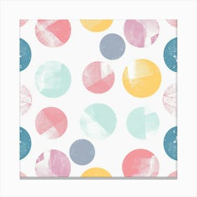 Polka Dots 5 Canvas Print