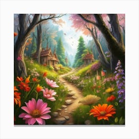 Fairy Garden Canvas Print