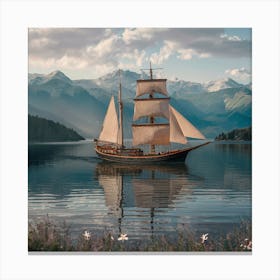 boat ship Canvas Print
