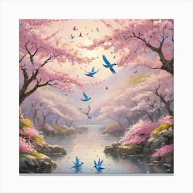 Cherry Blossoms 15 Canvas Print