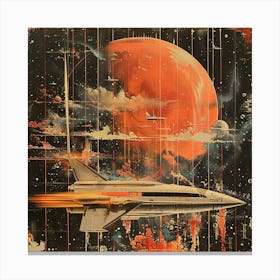 Spaceship Canvas Print